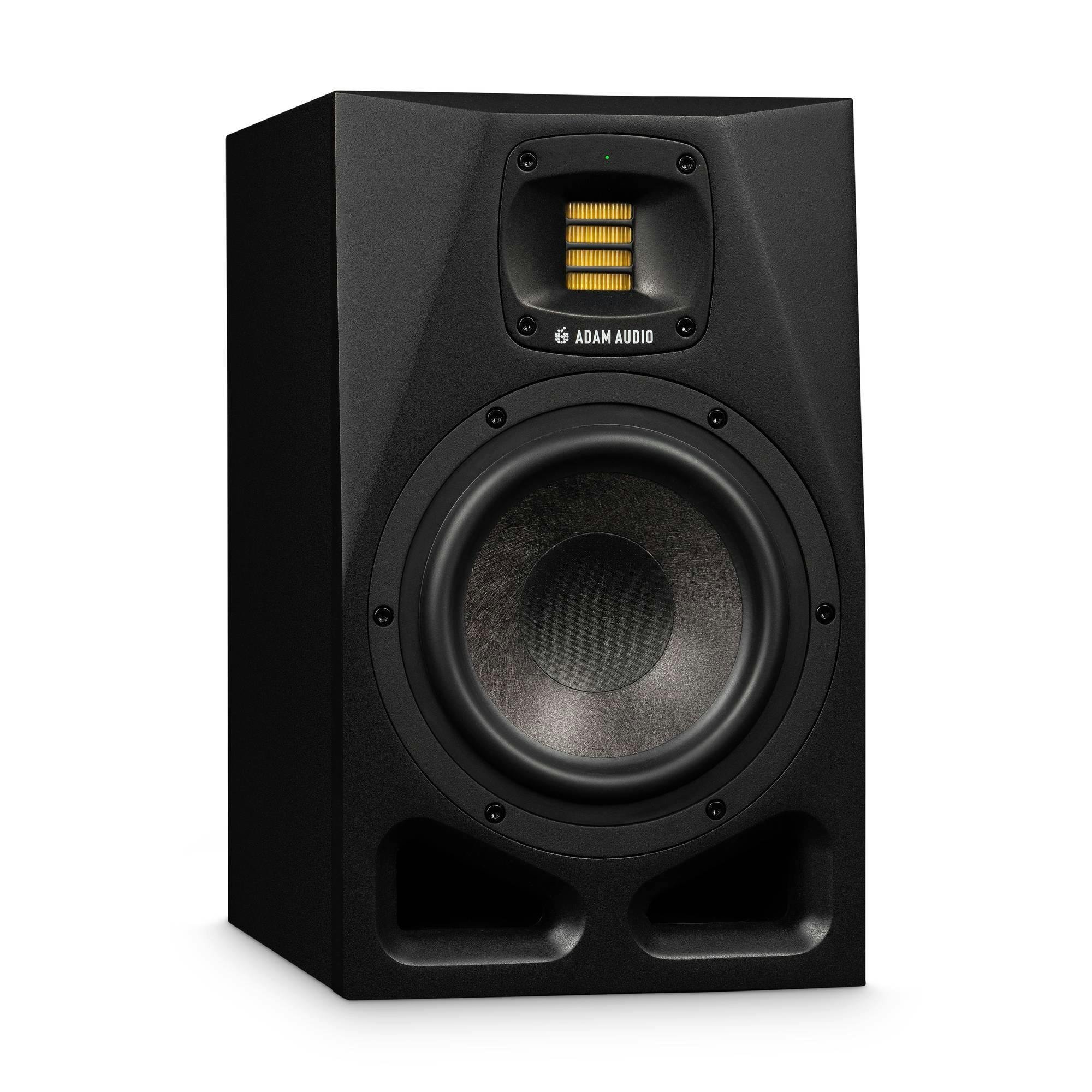 ADAM Audio A7V Studio Monitor Bundle with foam pads and cables - 504389-adam-audio-a-series-a7v-studio-monitor-front-side-1.jpg
