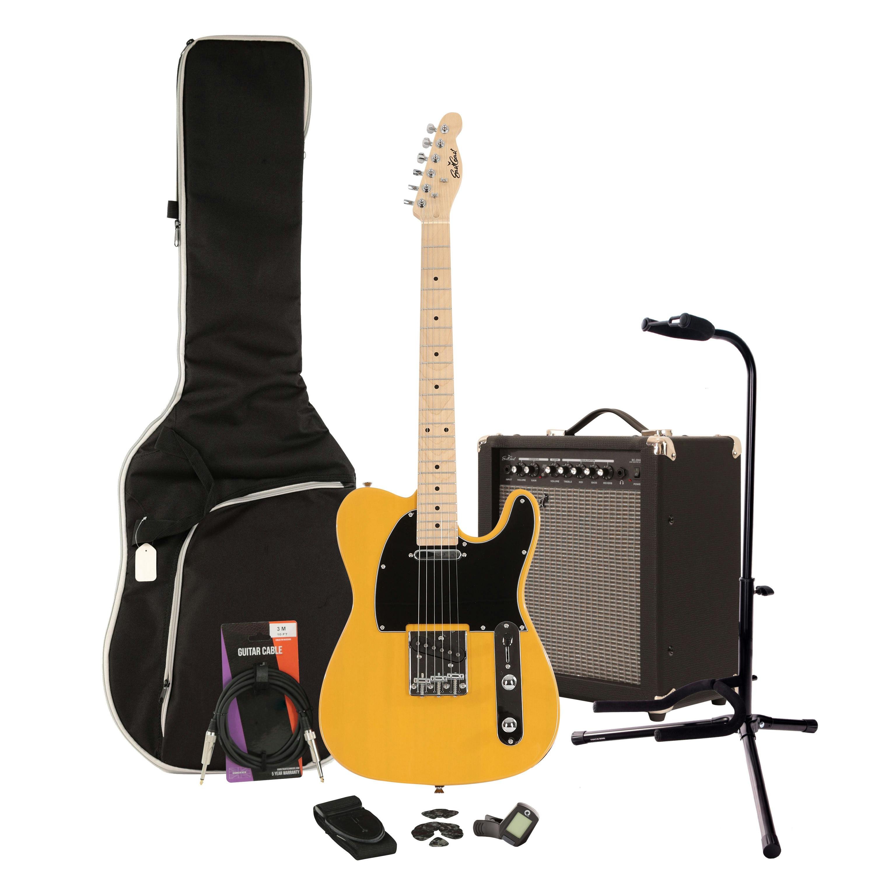 EastCoast T1 Butterscotch Electric Guitar Starter Pack with 35W Amp & Accessories - _BUN-EC-GT100-VBL30-EC-GT100-VBL-35w.jpg