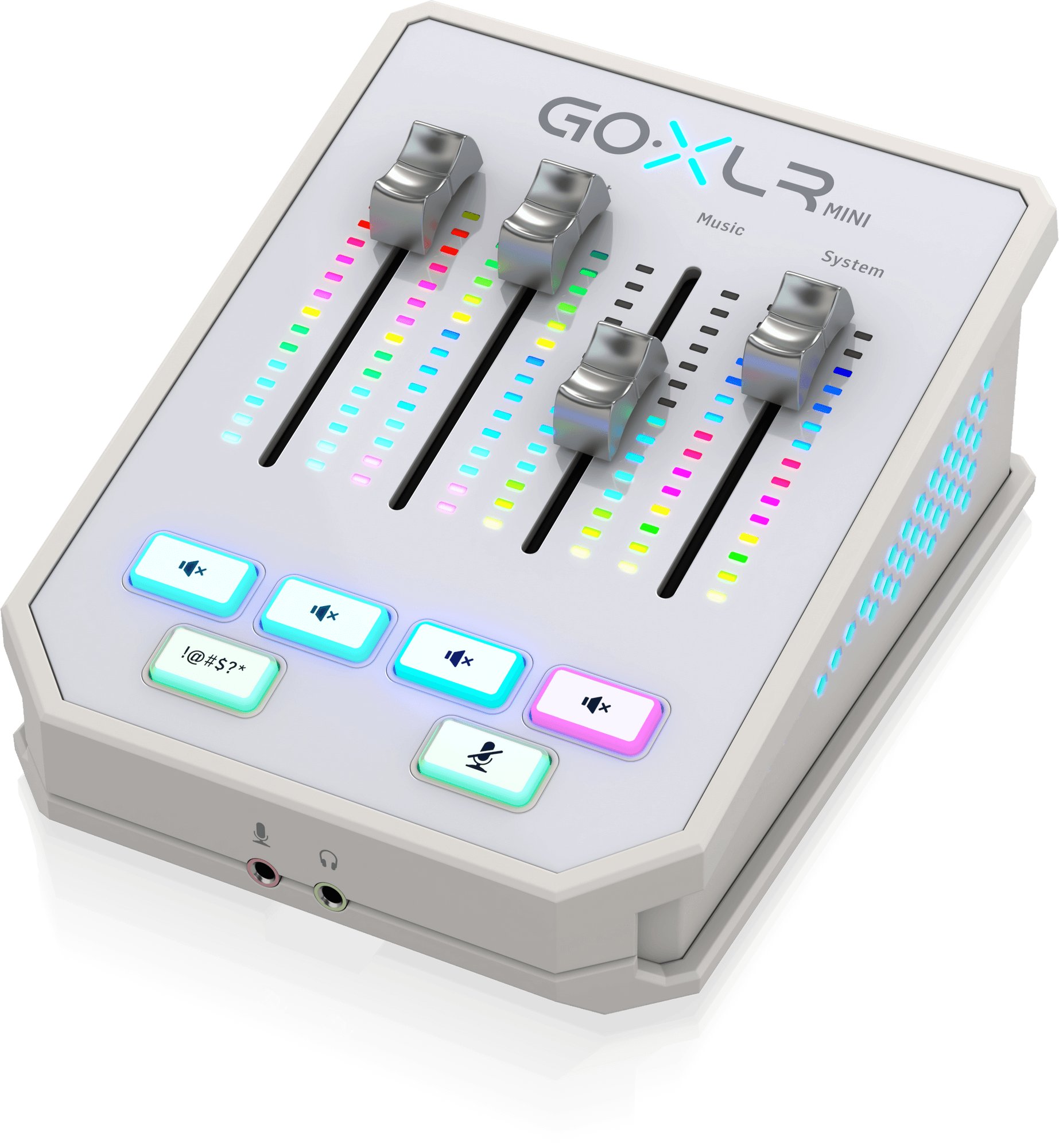 TC Helicon GO XLR Mini Audio Interface in White - Andertons Music Co.