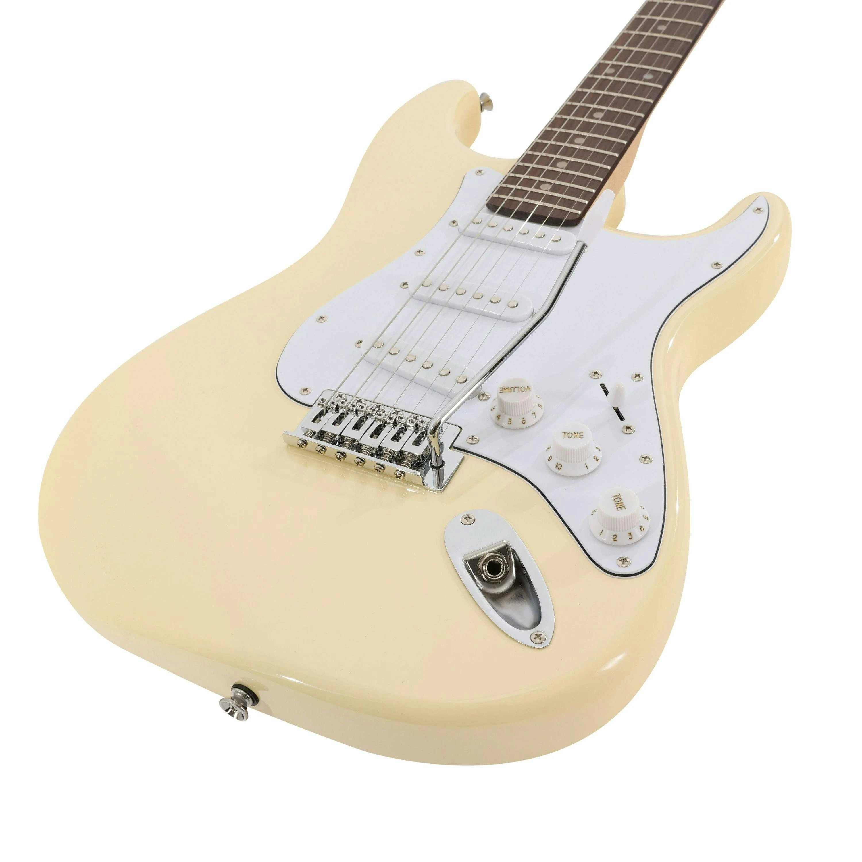 EastCoast ST1 Electric Guitar Starter Pack in Vintage White with 15W Amp & Accessories - 477365-EC-GS100-AWT 4.jpg