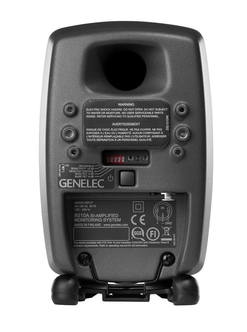 Genelec 8010 Active Studio Monitor Bundle with Stands - Andertons