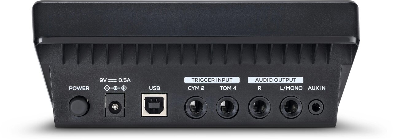 Alesis Nitro Max Electronic Drum Kit inc. Throne & Headphones - NITROMAXKITXEUK-NitroMax_HIRES_ModuleREAR.jpg