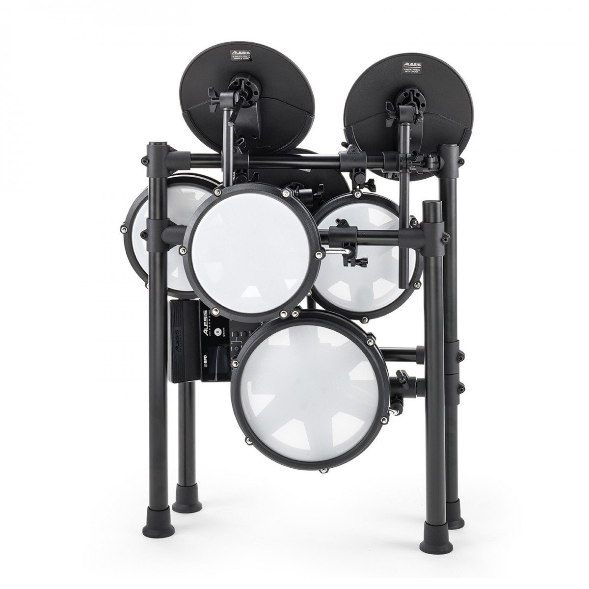 Alesis Nitro Max Electronic Drum Kit Bundle with extra Crash, Stool & Headphones - nitro max folded.jpg