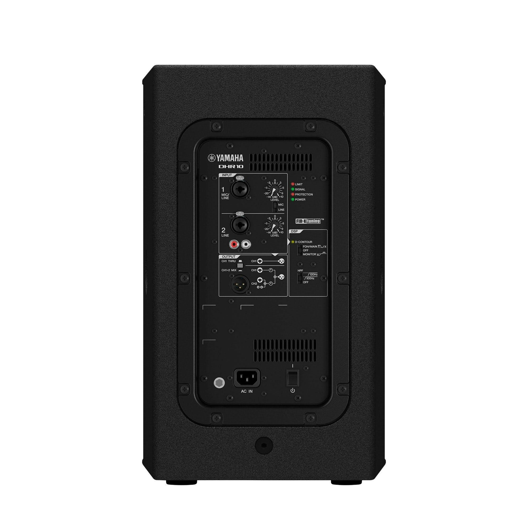 Yamaha DHR10 10" PA Speakers with Cables and Speaker Stands - 541405-4.jpg