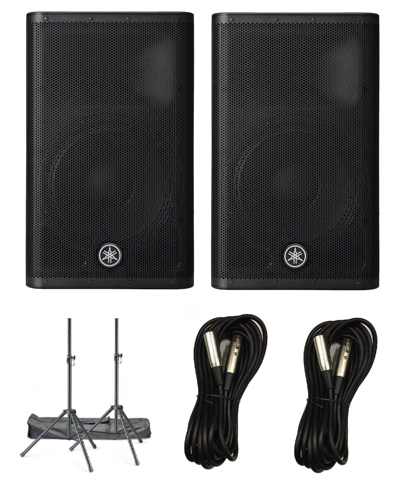 Yamaha DXR12 PA Speakers x2, Stands and Cable Bundle - _BUN-DXR12MKII-DXR12Bundle.jpg