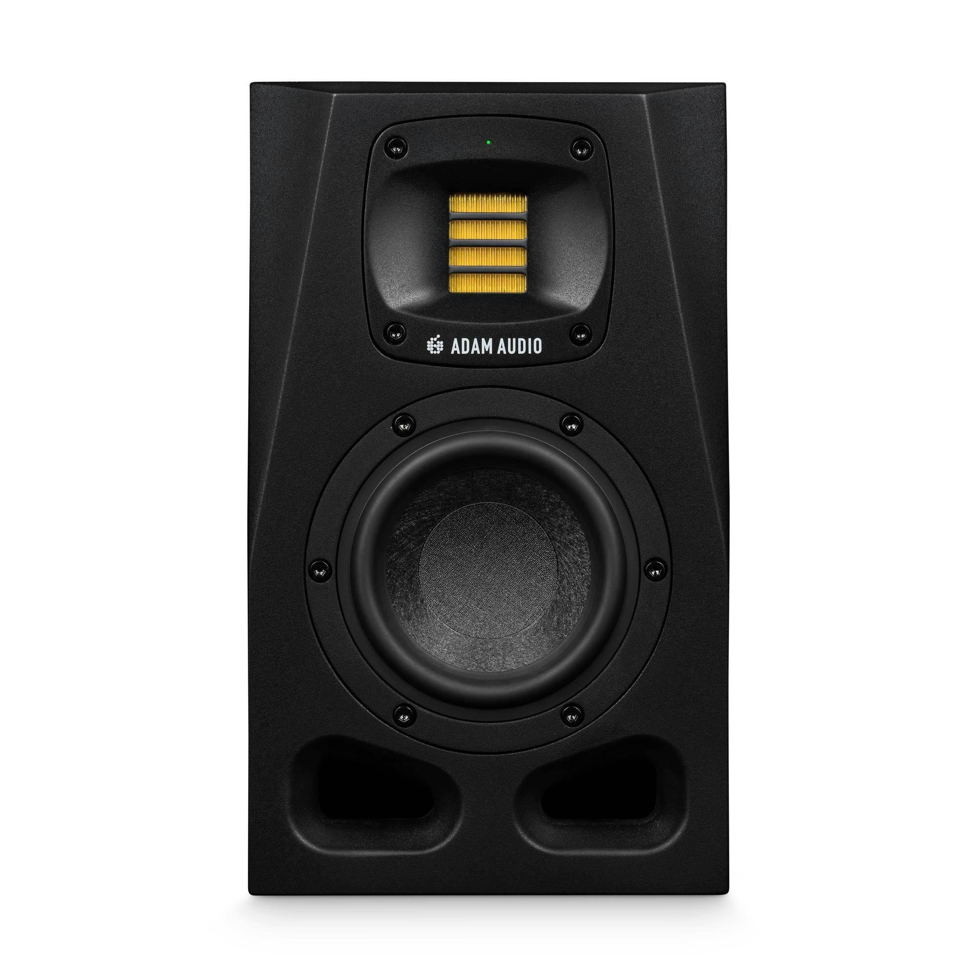 ADAM Audio A4V Studio Monitor Bundle with foam pads and cables - 504357-adam-audio-a-series-a4v-studio-monitor-front.jpg