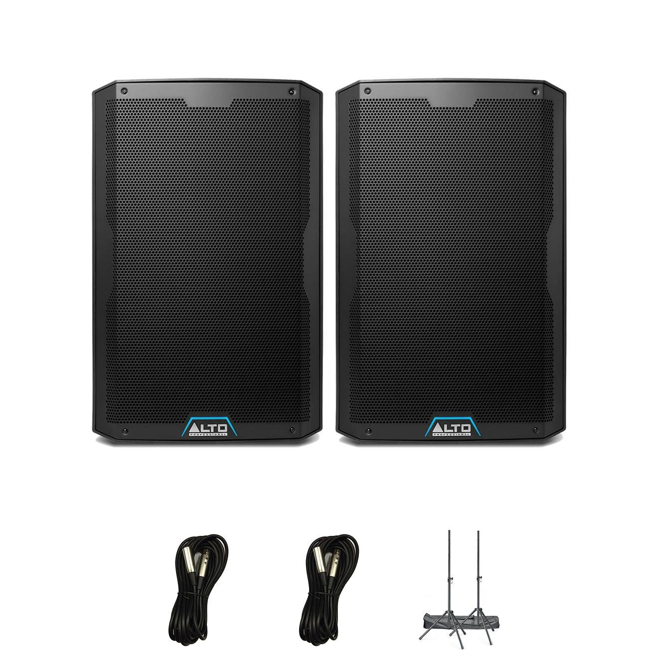 Alto TS415 Active 15" PA Speaker Bundle - 534658-pa-speakers_bun4_4_BUN-TS415-STAND.jpg
