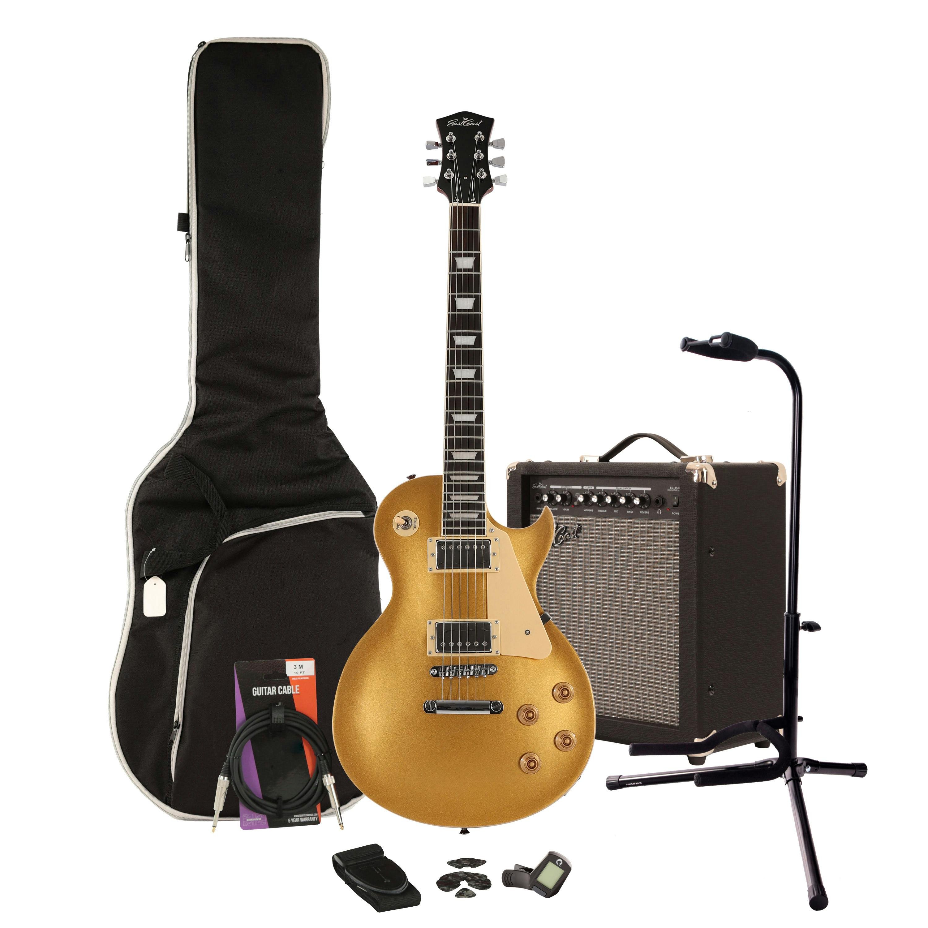 EastCoast L1 Goldtop Electric Guitar Starter Pack with 35W Amp & Accessories - _BUN-EC-L1-GT30-EC-L1-GT-35w.jpg
