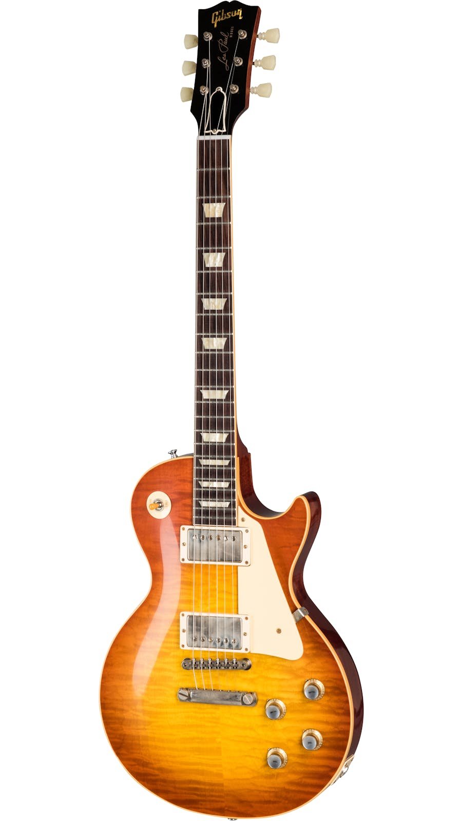 Gibson Custom Shop 1960 Les Paul Standard Reissue VOS Electric Guitar in Tangerine Burst - 444444-Gibson-Custom-Shop-1960-Les-Paul-Standard-Reissue-VOS-Tangerine-Burst.jpg