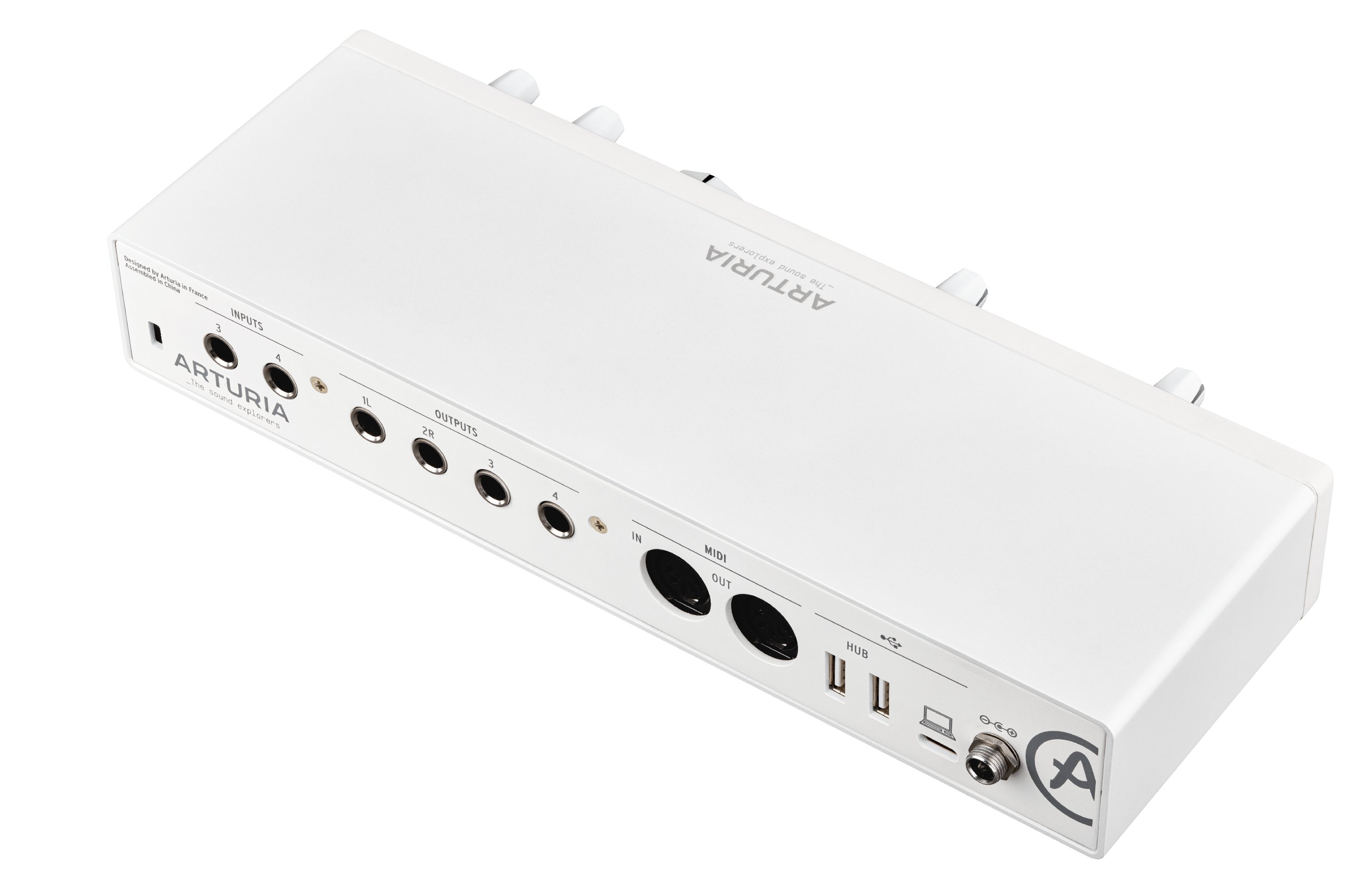 Arturia MiniFuse 4 White Audio Interface - 800113-3.jpg