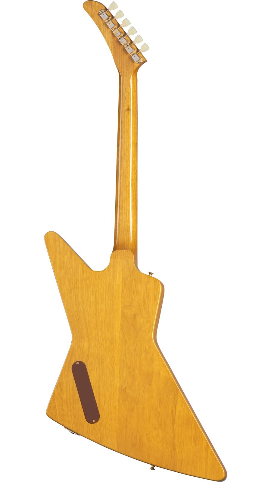 Gibson Custom Shop 1958 Korina Explorer Reissue VOS (White Pickguard) Electric Guitar in Natural - 525597-Gibson Custom Shop 1958 Korina Explorer Reissue VOS (White Pickguard) Electric Guitar in Natural 4.jpg