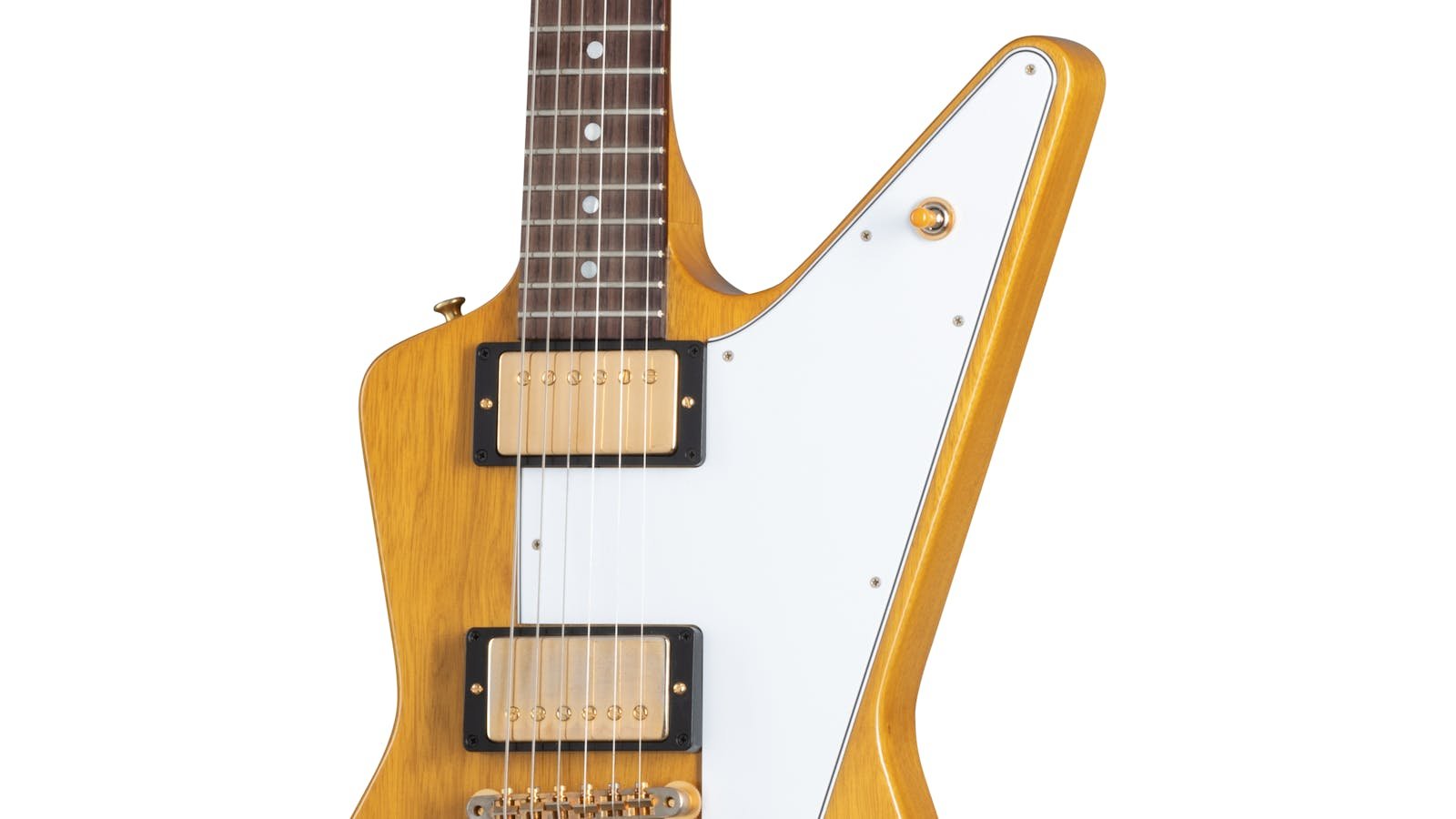Gibson Custom Shop 1958 Korina Explorer Reissue VOS (White Pickguard) Electric Guitar in Natural - 525598-Gibson Custom Shop 1958 Korina Explorer Reissue VOS (White Pickguard) Electric Guitar in Natural 5.jpg