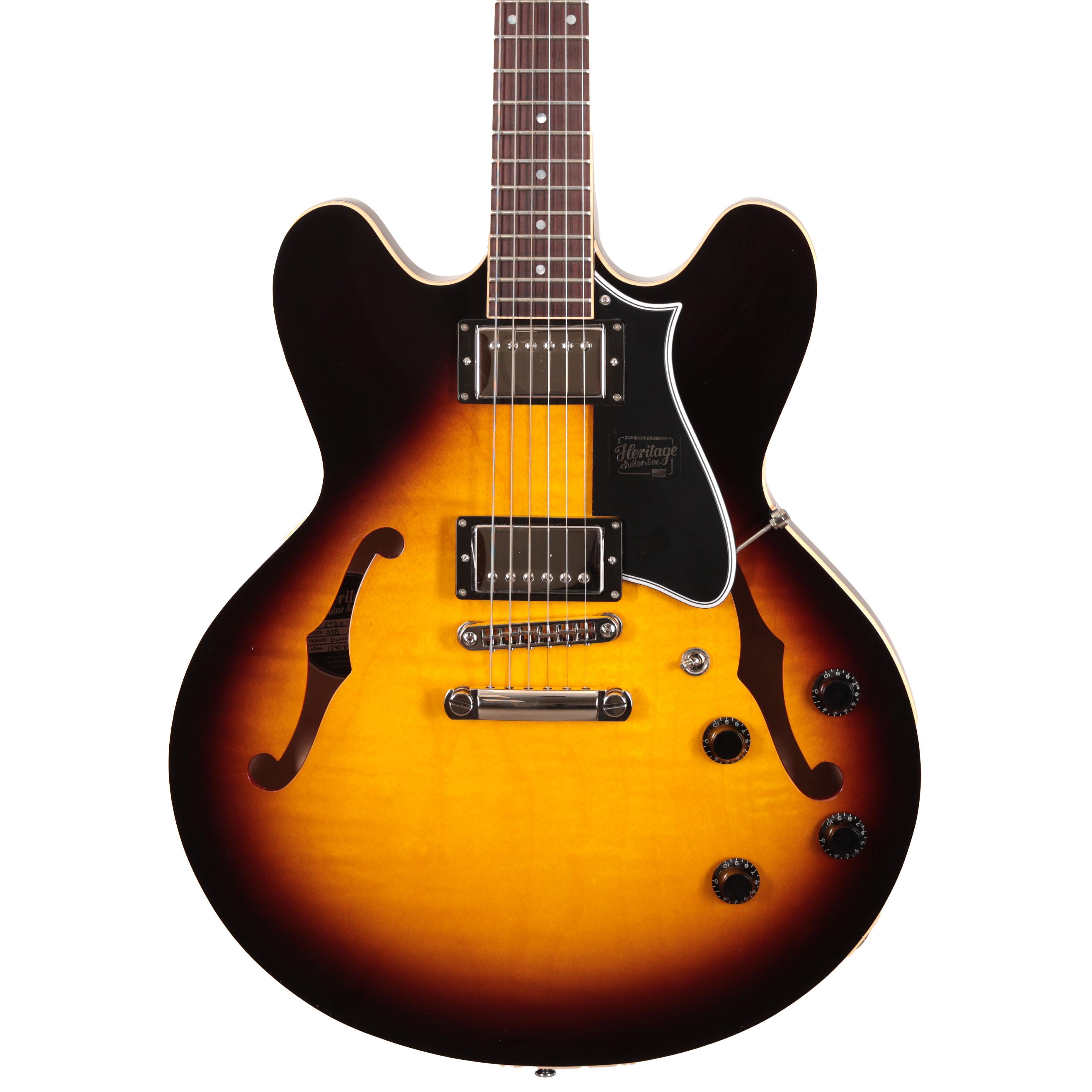 Heritage Standard Collection H-535 Semi-Hollow Electric Guitar in Original Sunburst - 1240898 (2).JPG