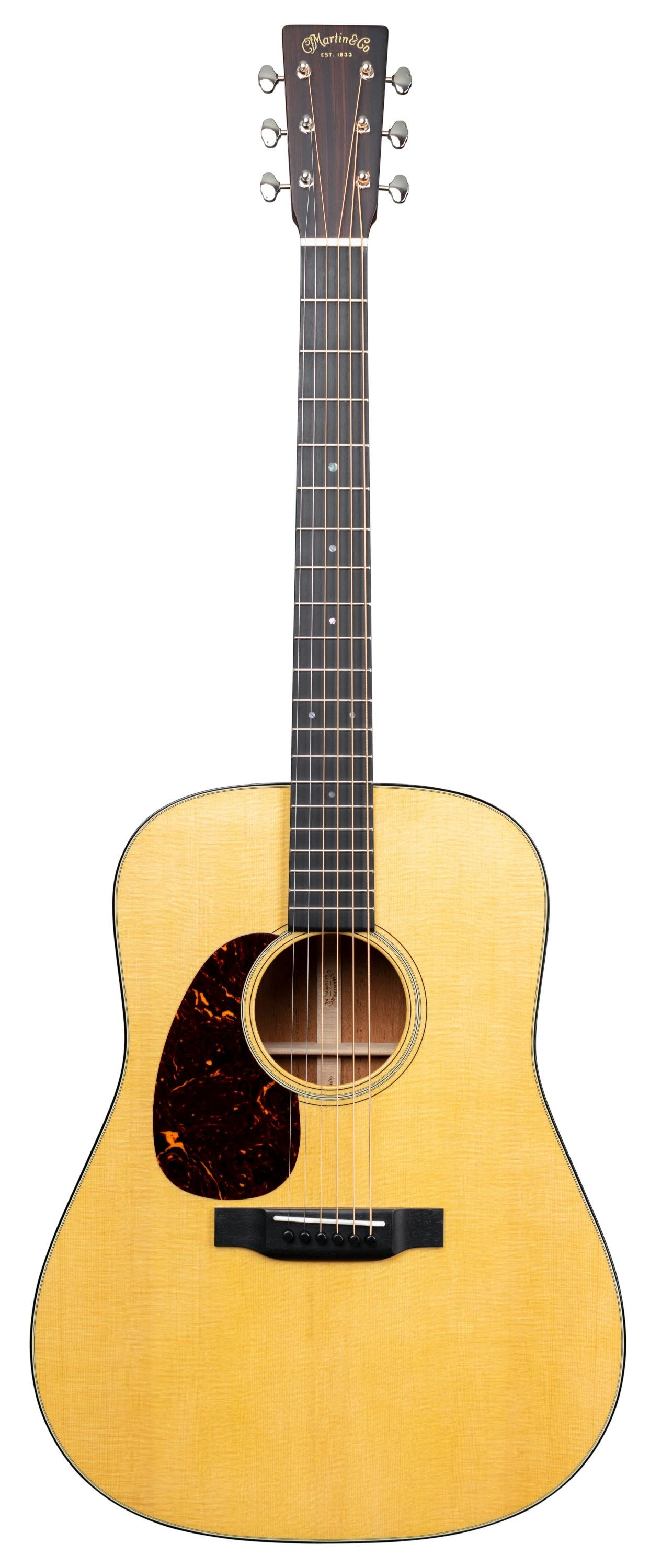 Martin Standard Series D18 Left Handed Acoustic Guitar in Natural - MD18LH-Martin-D-18-Left-Handed.jpg