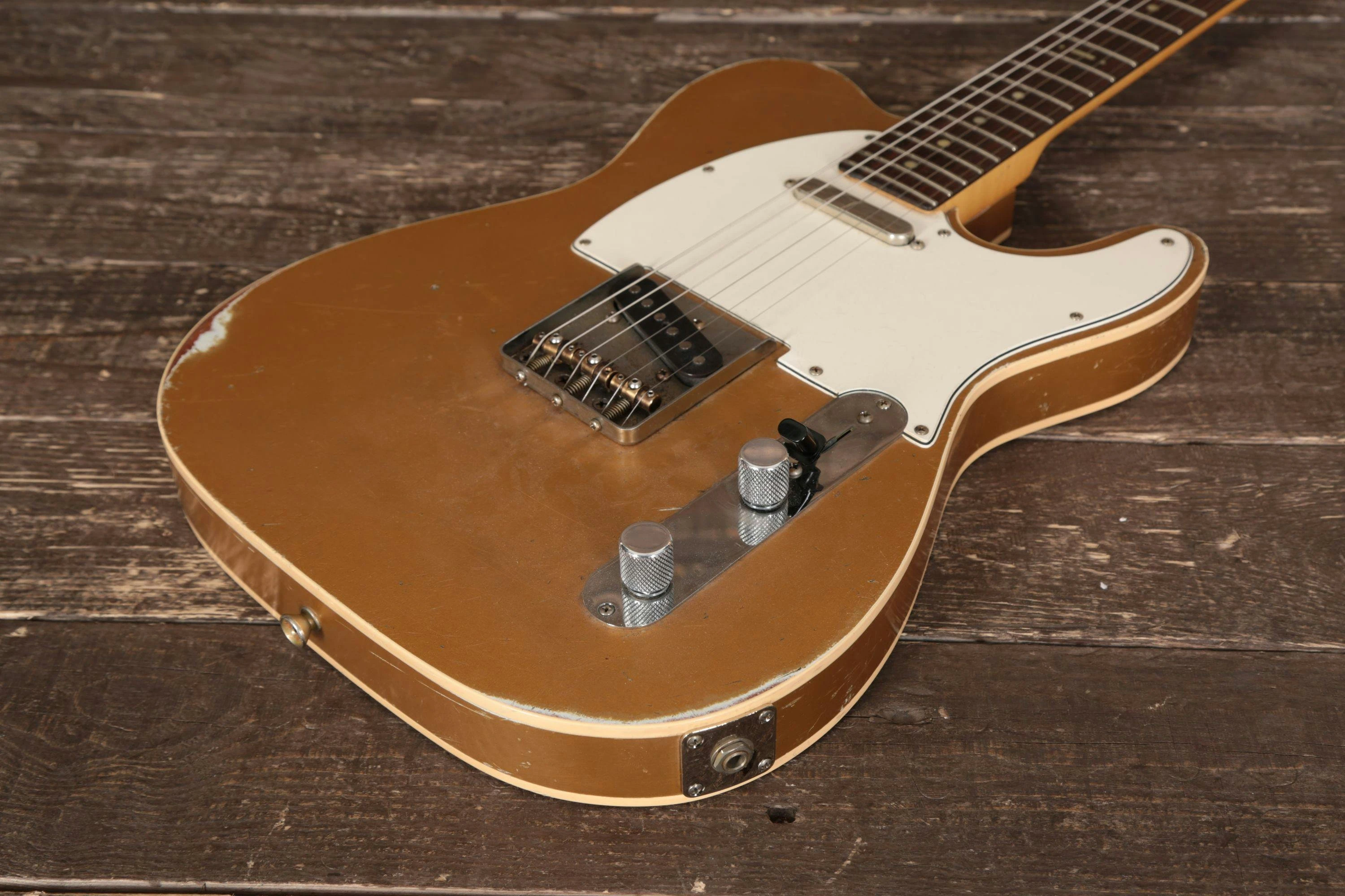 Hansen Guitars "Pete Honore" Style T-Style Electric Guitar in Gold Relic - 389851-HANSEN-T008-SNT (9).jpg