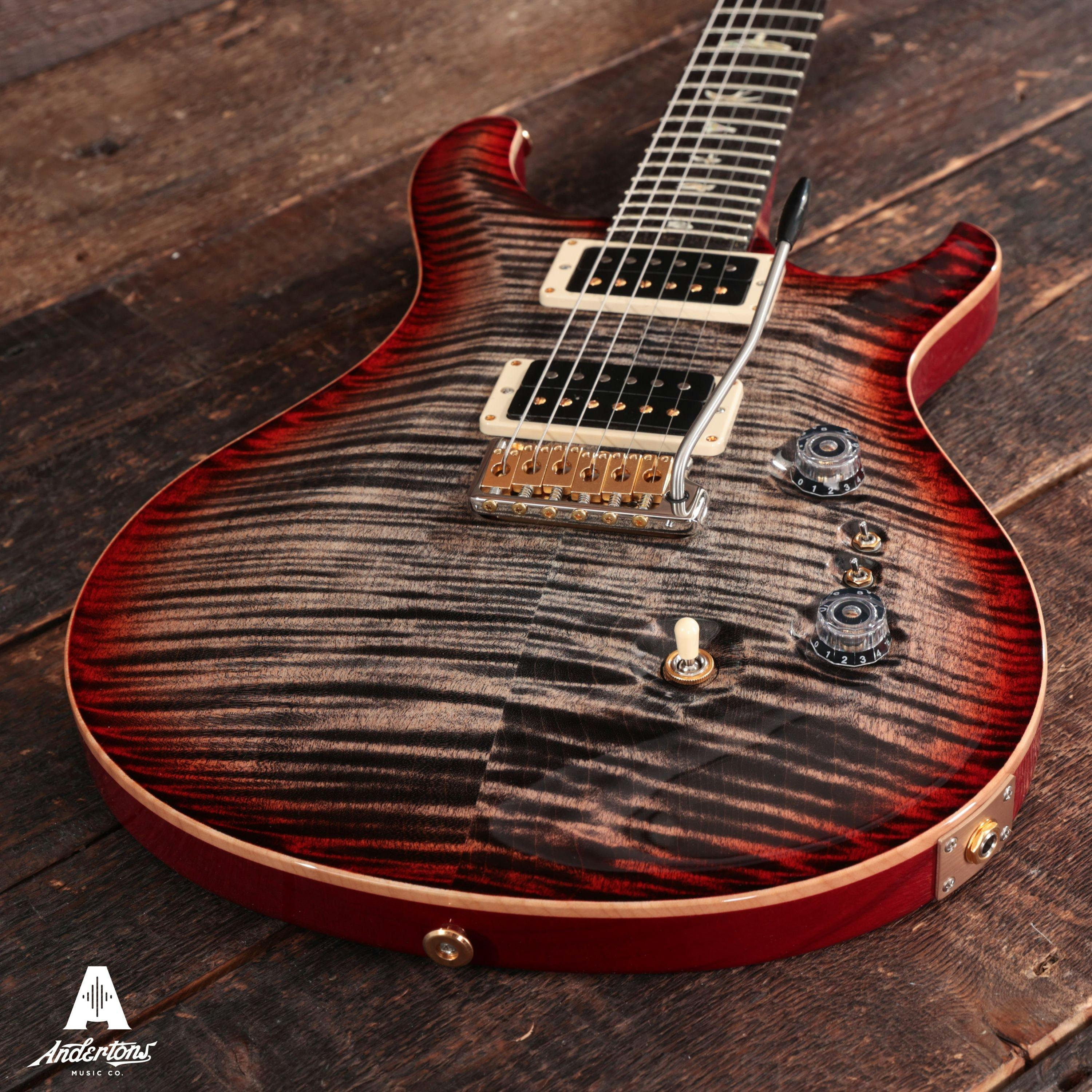 PRS Custom 24-08 10 Top in Charcoal Cherry Burst - 521571-0342173 (7).jpg