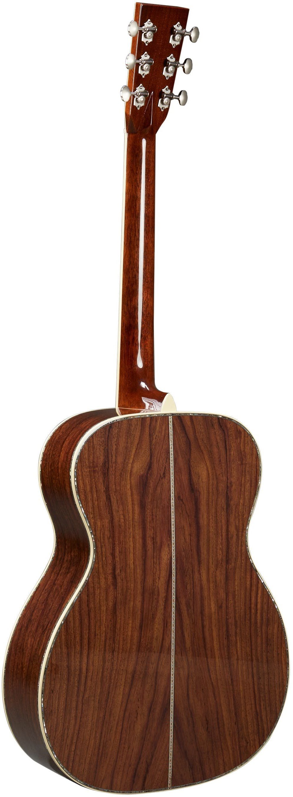 Martin Custom OM-45 John Mayer Platinum 20th Anniversary Acoustic Guitar - CFM-GTR-OM45JMPLATIN-Martin-Custom-OM-45-John-Mayer-Platinum-Back.jpg