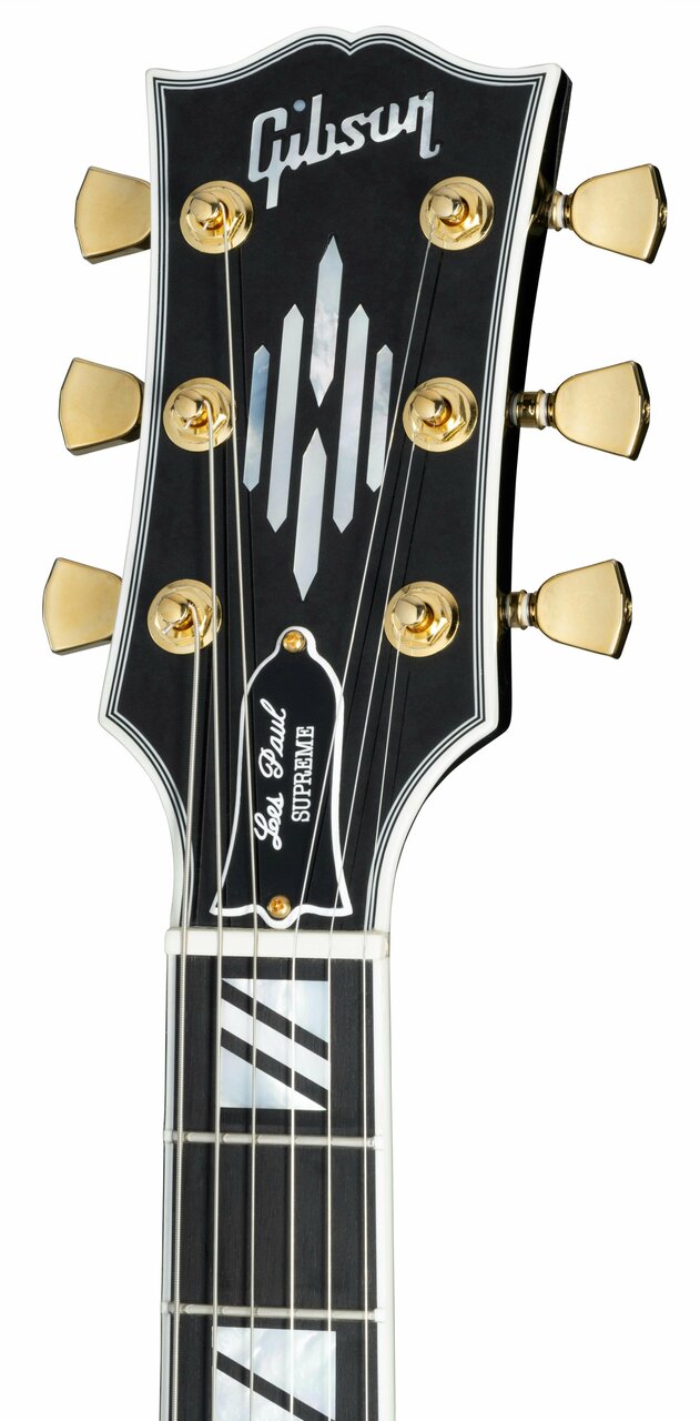 Gibson Les Paul Supreme Electric Guitar in Transparent Ebony Burst - LPSU00E2GH1-gibson-les-paul-supreme-translucent-ebony-burst-headstock.jpg