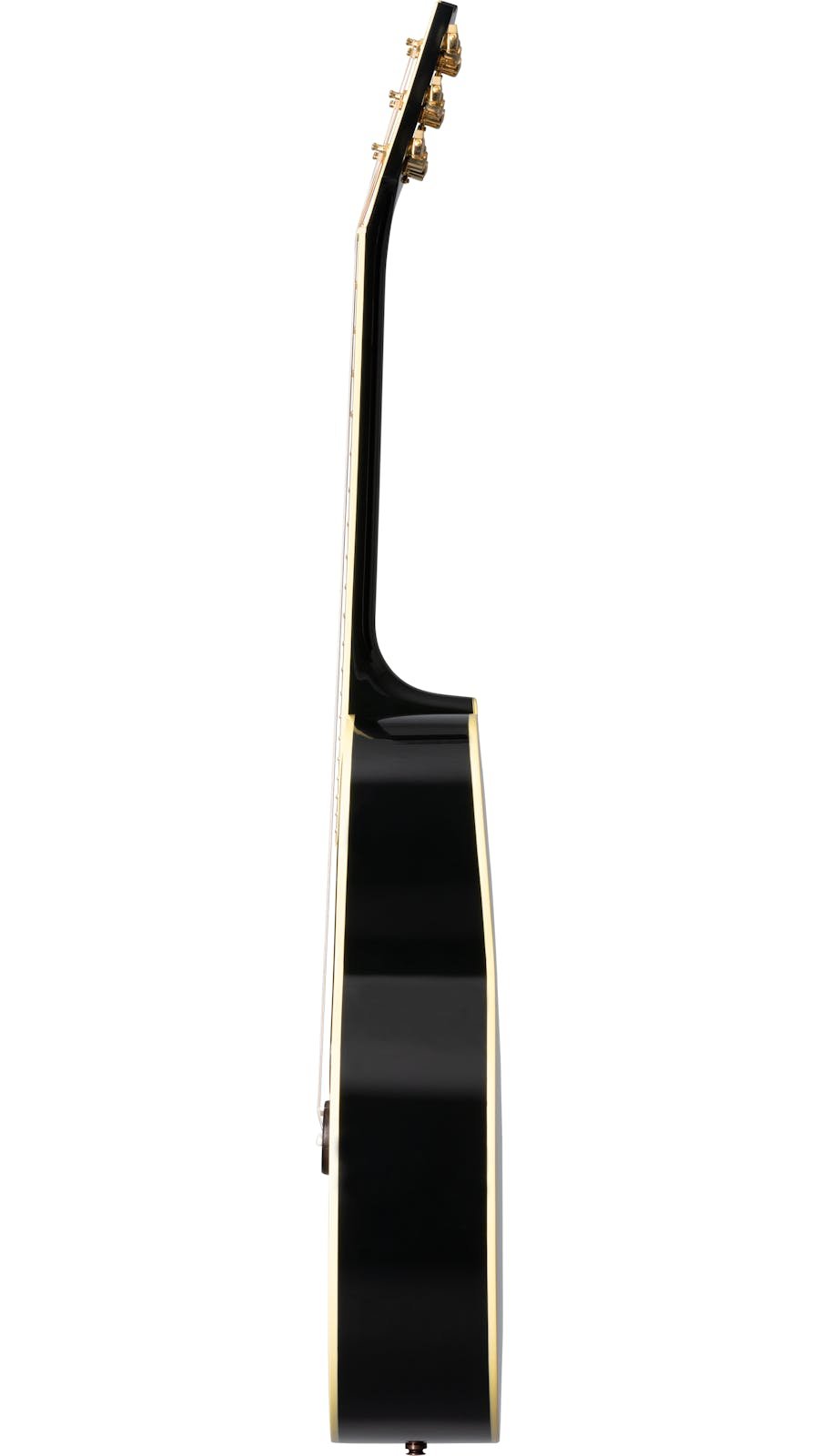 Gibson Elvis SJ-200 Electro Acoustic Guitar in Ebony - 497413-Gibson-Acoustic-Elvis-SJ-200-Ebony-Side.jpg