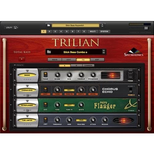 Spectrasonics Trilian Bass Virtual Instrument Plugin - Andertons