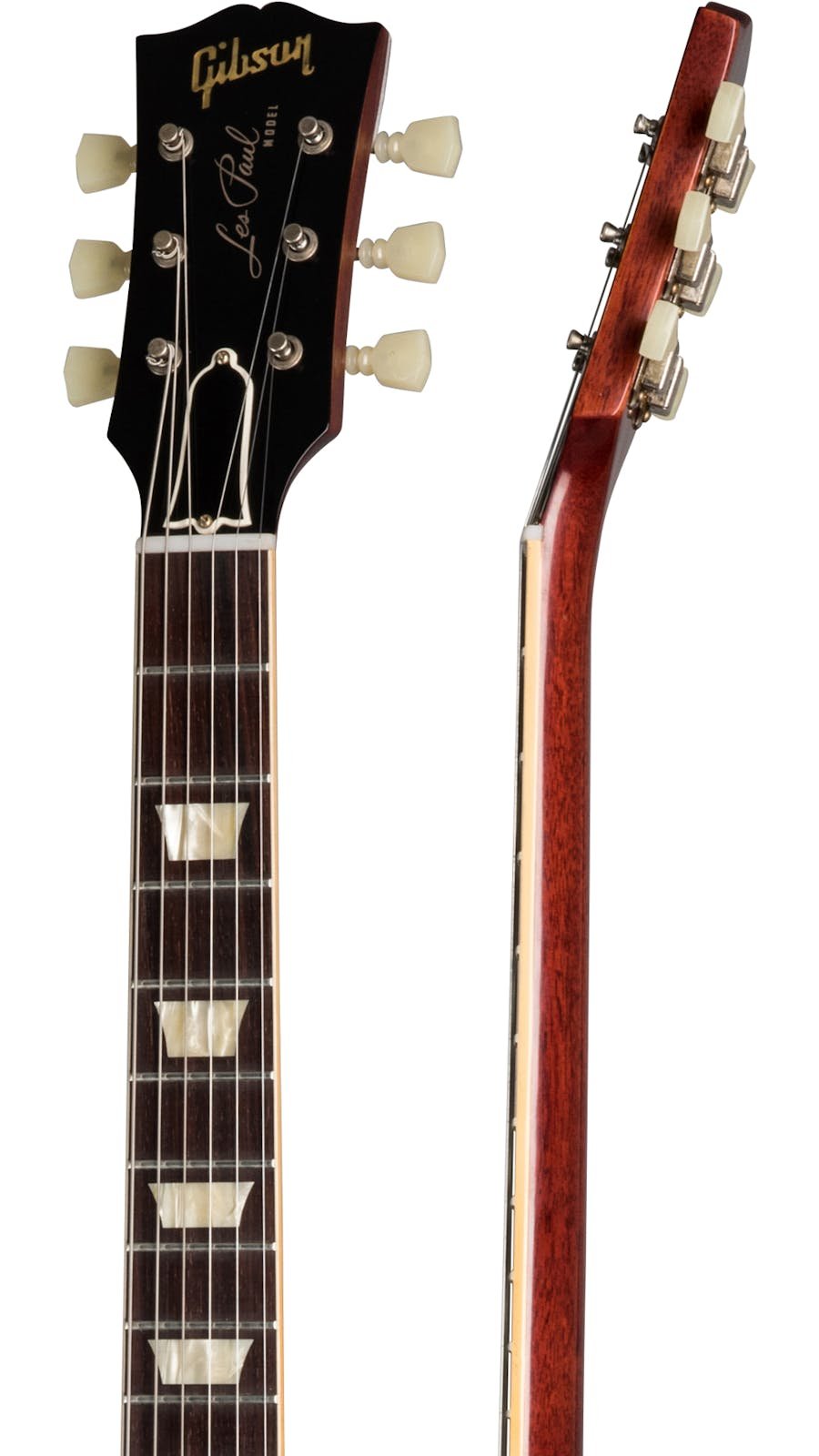 Gibson Custom Shop 1960 Les Paul Standard Reissue VOS Electric Guitar in Iced Tea Burst - 444442-Gibson-Custom-Shop-1960-Les-Paul-Standard-Reissue-VOS-Iced-Tea-Burst-Neck.jpg