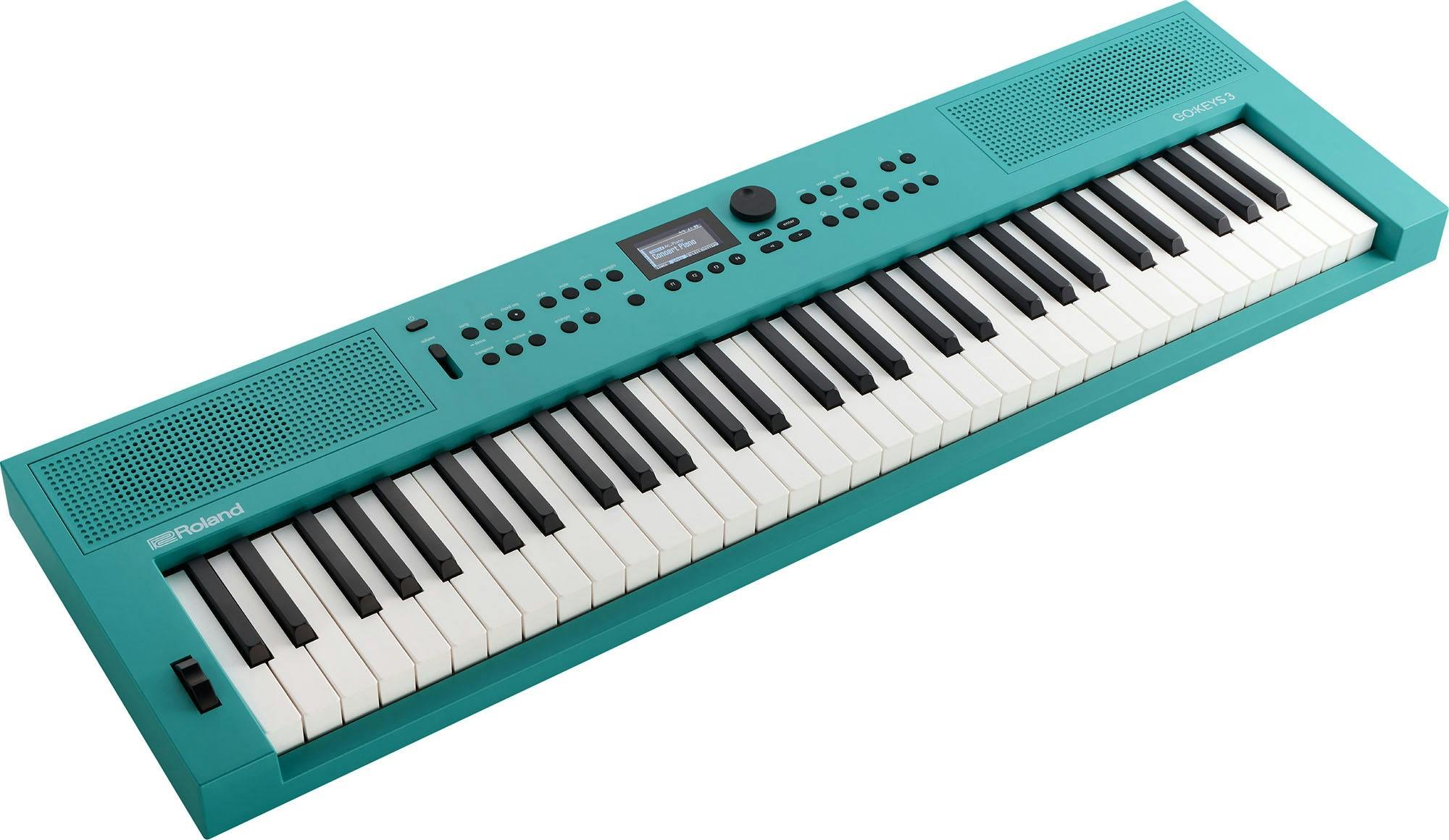 Roland Go Keys 3 - 61 Key Keyboard In Turquoise - Andertons Music Co.