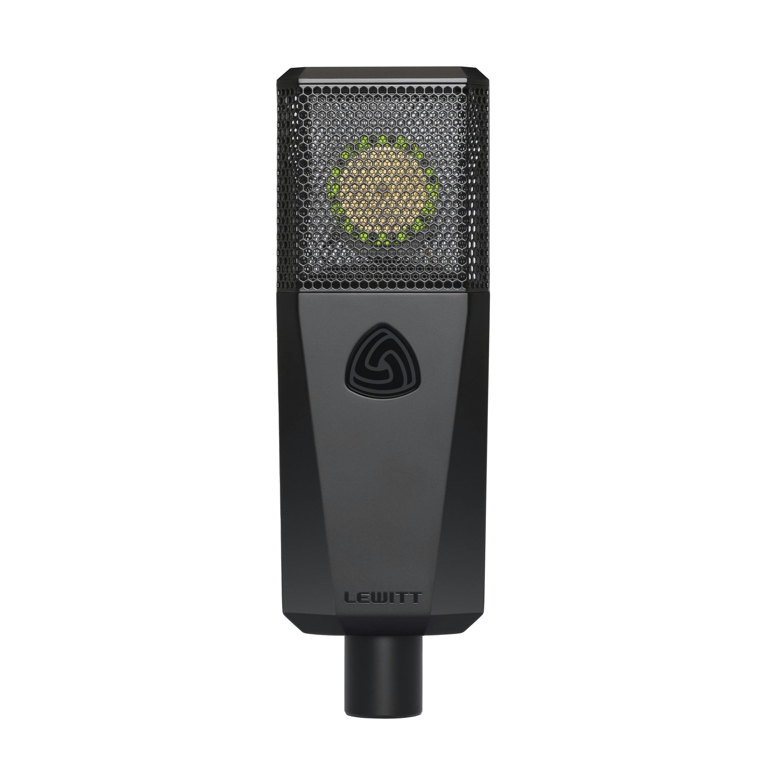 Lewitt Pure Tube Essential Set Cardioid Mic (Psu, Mic Clip) - PURETUBEESSENTIAL-Lewitt-Puretube-microphone-back.jpg