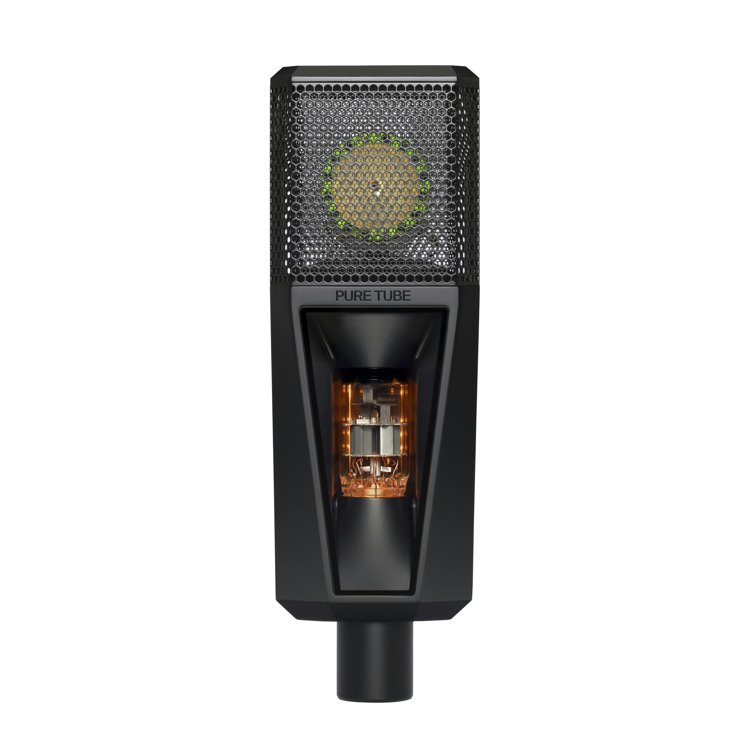 Lewitt Pure Tube Studio Set (PSU, Shockmount, Pop Filter, Transport Case) - PURETUBE-STUDIO-Lewitt-Puretube-microphone-front.jpg