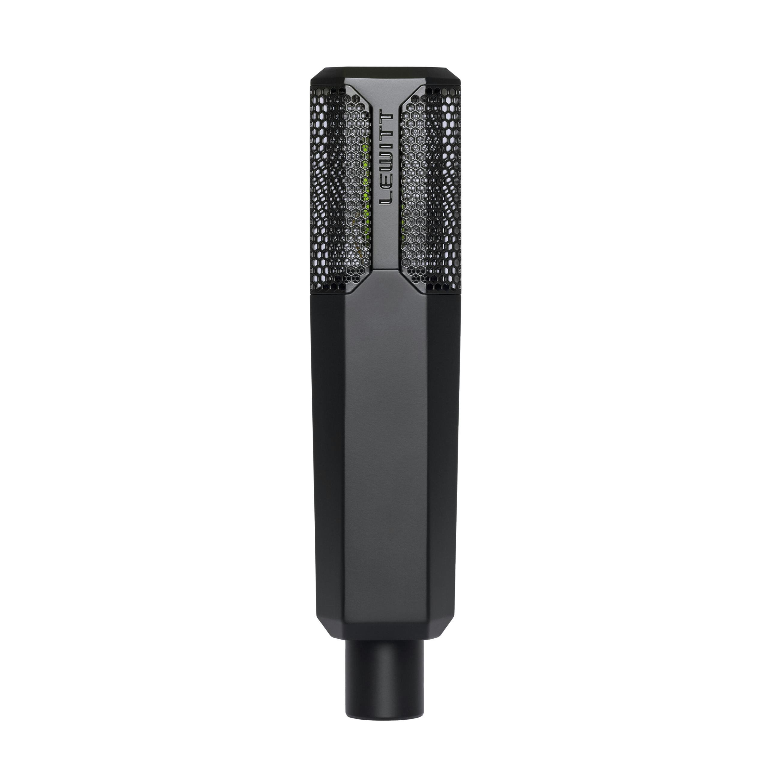 Lewitt Pure Tube Studio Set (PSU, Shockmount, Pop Filter, Transport Case) - PURETUBE-STUDIO-Lewitt-Puretube-microphone-side.jpg