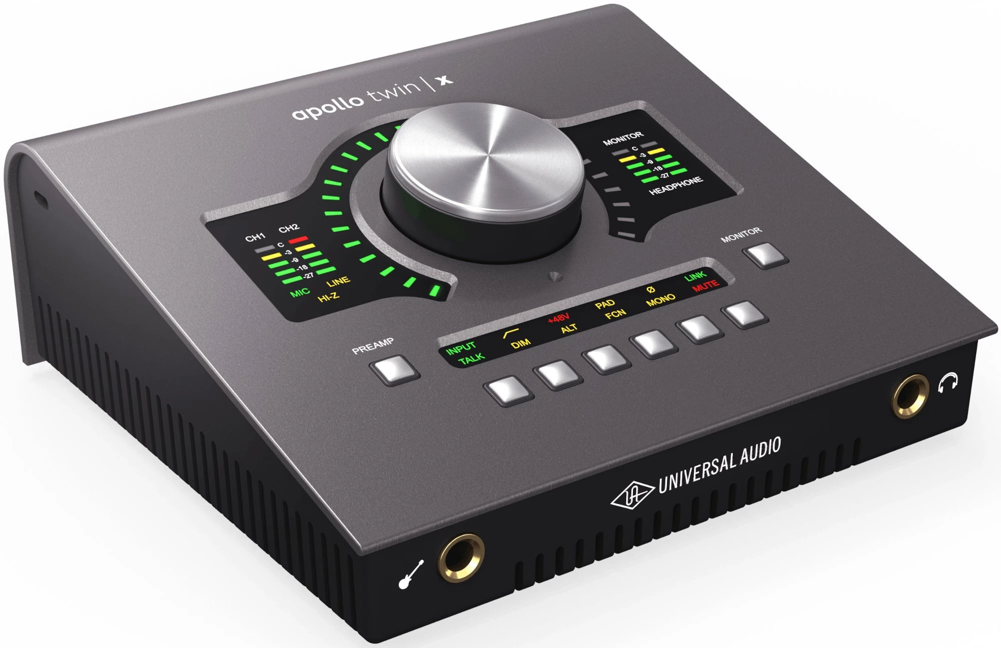 Apollo Twin X DUO USB - Windows Version - APLTWXDU-HE-Universal_Audio_Apollo_Twin_X_DUO_USB_Heritage_Tilt.jpg