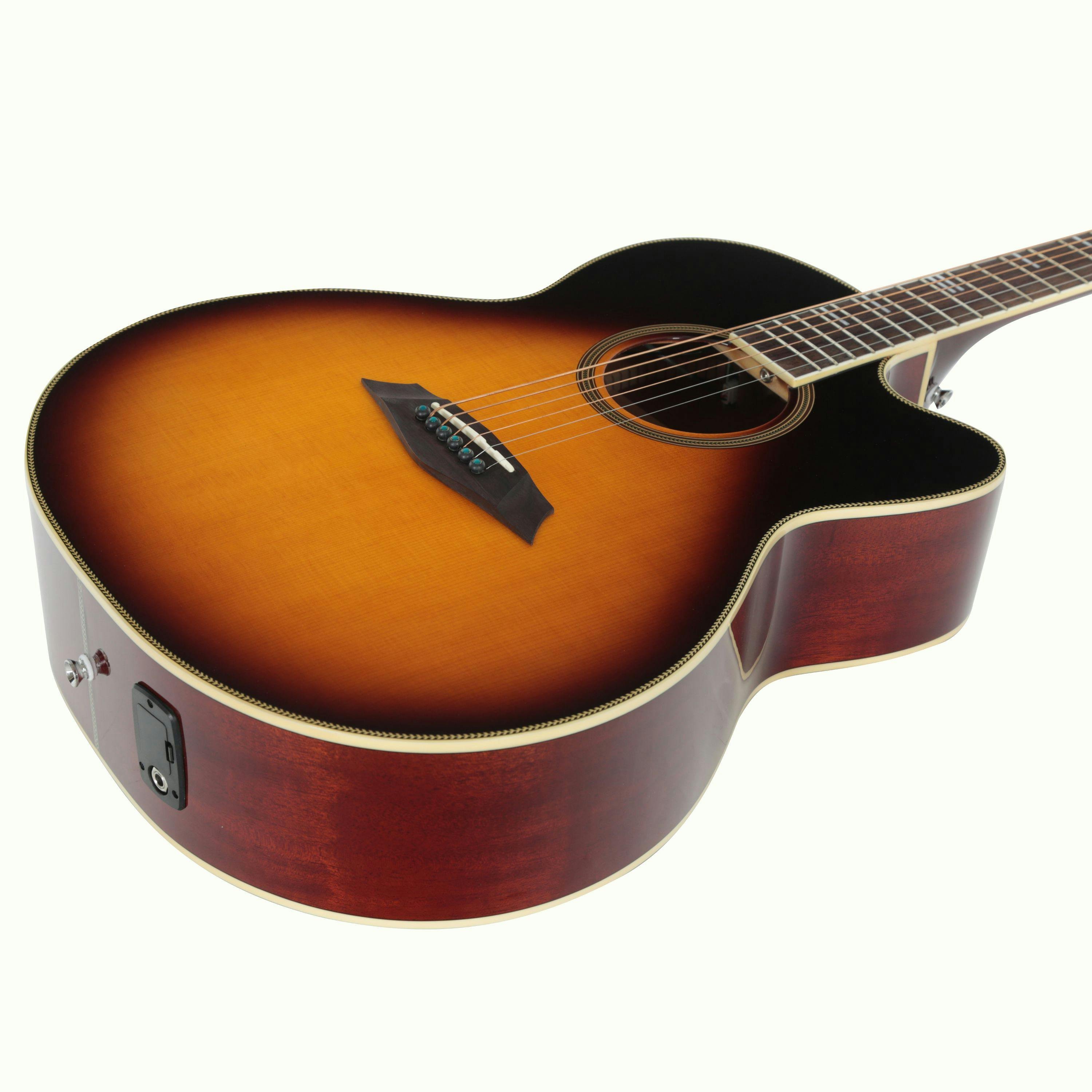 Sire Larry Carlton A4 Grand Auditorium Electro Acoustic in Vintage Sunburst - 408369-R4LCGSVS (10).jpg