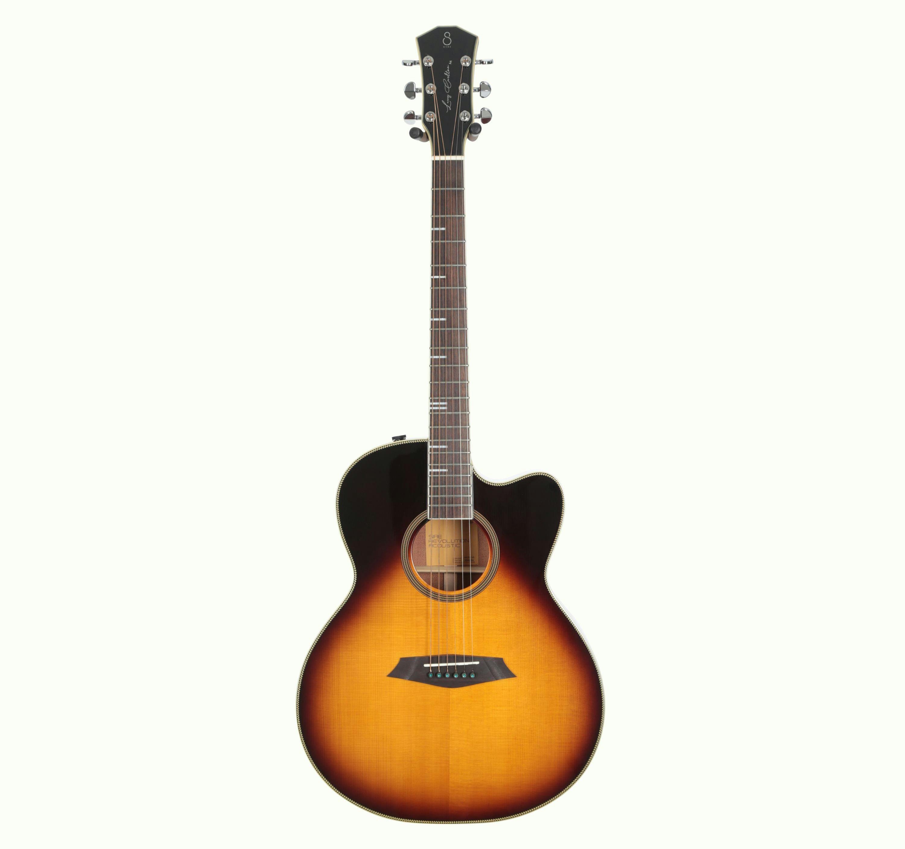 Sire Larry Carlton A4 Grand Auditorium Electro Acoustic in Vintage Sunburst - 408364-R4LCGSVS (3).jpg