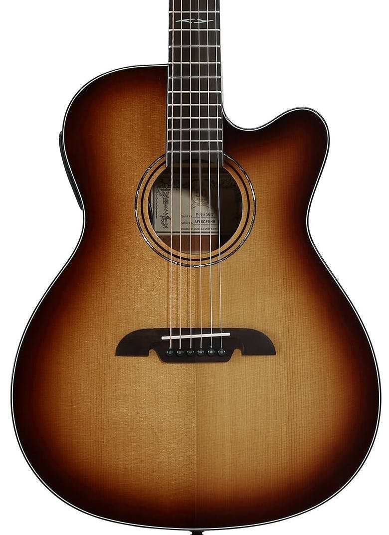 Alvarez Artist AF60CE Folk OM Electro-Acoustic in Shadowburst - 496253-Alvarez AF60CESHB Artist OMFolk Electro Acoustic.jpg