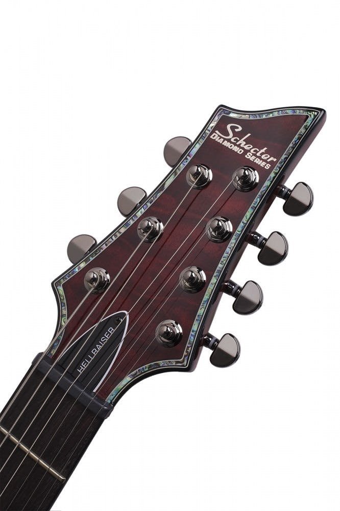 Schecter Hellraiser C-7 7-String Electric Guitar in Black Cherry