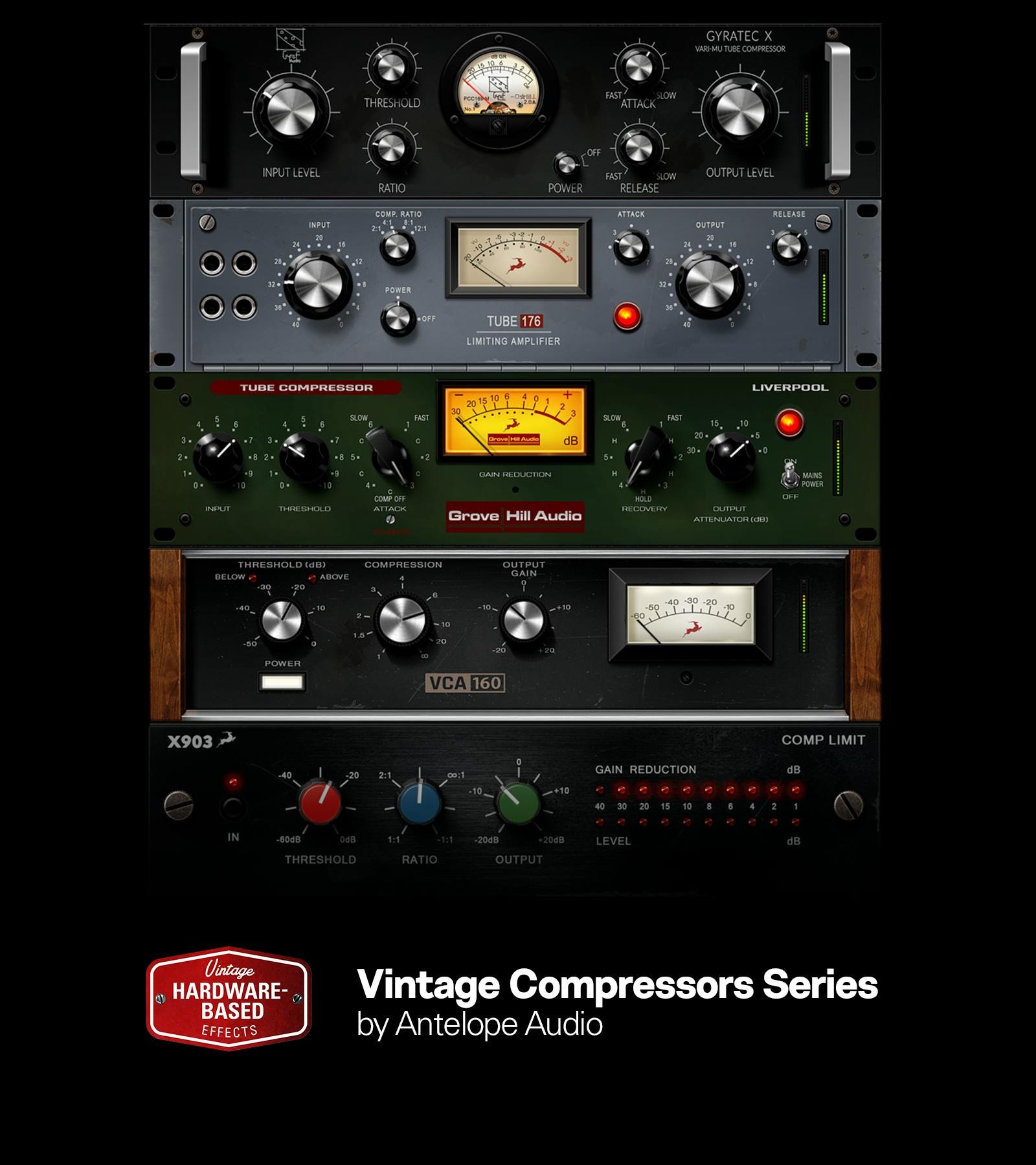 B Stock : Antelope Audio Orion Studio - Thunderbolt/USB Audio Interface. - 256343-OrionS_02_NEW_compressors.jpg