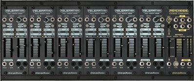 Dreadbox Telepathy Bundle (x6 Telepathy Modules, x1 Psychosis Mixer, x1 70HP Powered Case) - TELEPATHYBUNDLE-Dreadbox_Telepathy_Bundle_Front.jpg