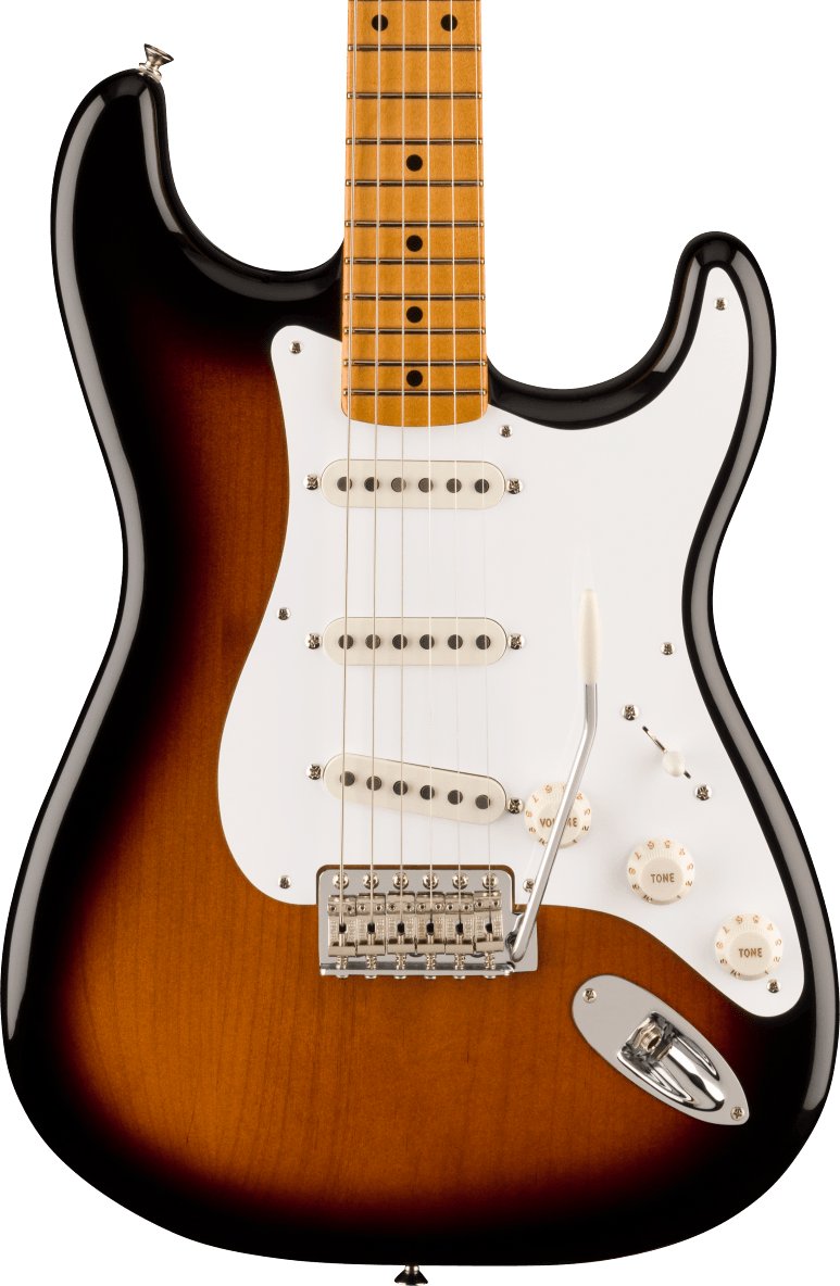 Fender Vintera II '50s Stratocaster Electric Guitar in 2-Tone Sunburst - 0149012303-Fender-Vintera-II-'50s-Stratocaster-in-2-Tone-Sunburst-Hero.jpg
