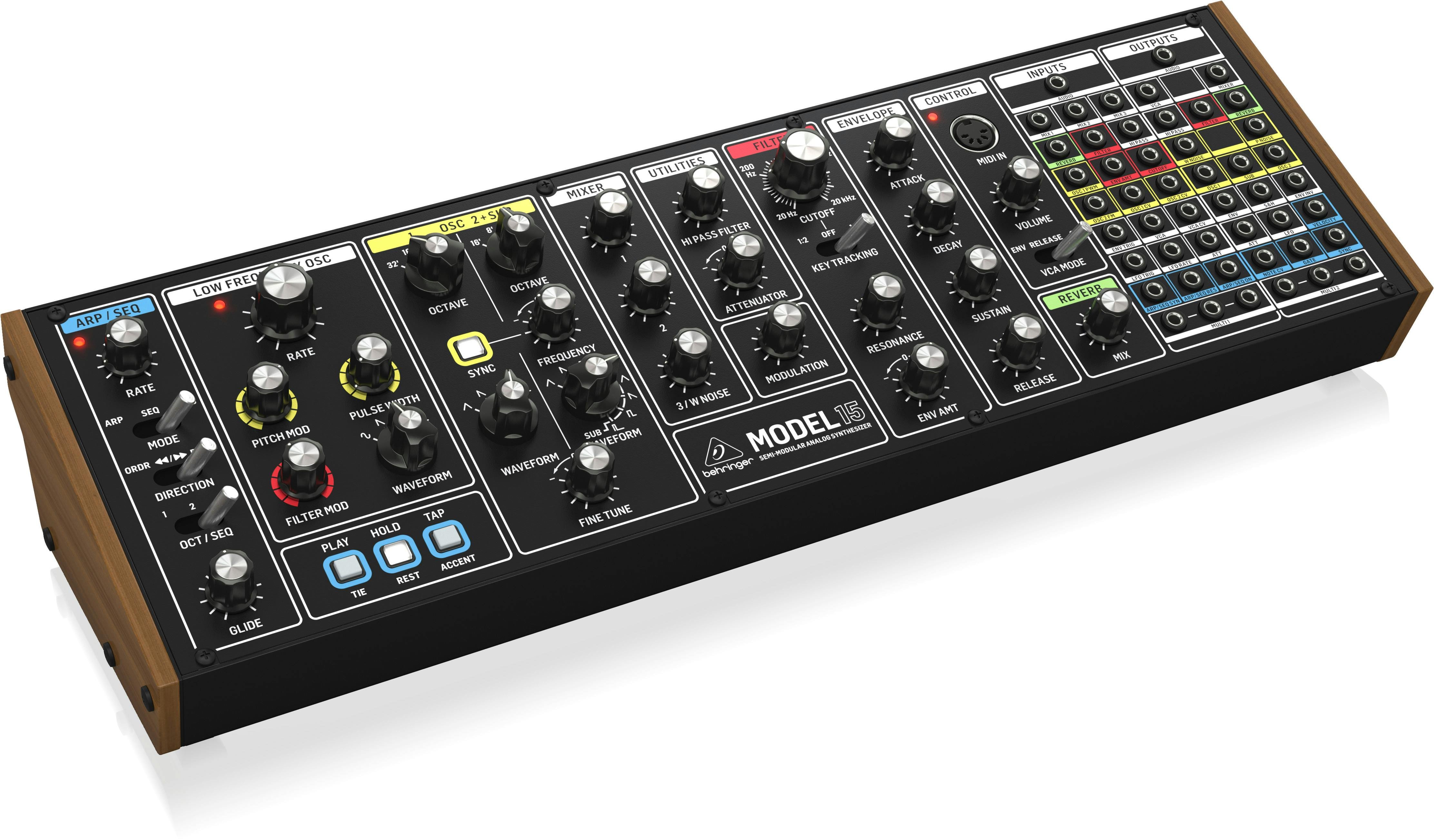 Behringer MODEL 15 Analogue Semi- Modular Synthesizer - Andertons