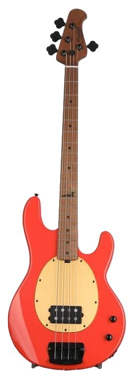 Sterling by Music Man Pete Wentz M2 Stingray in Fiesta Red - WENTZFRDM2-pete-wentz-signature-bass-guitar-4.jpg