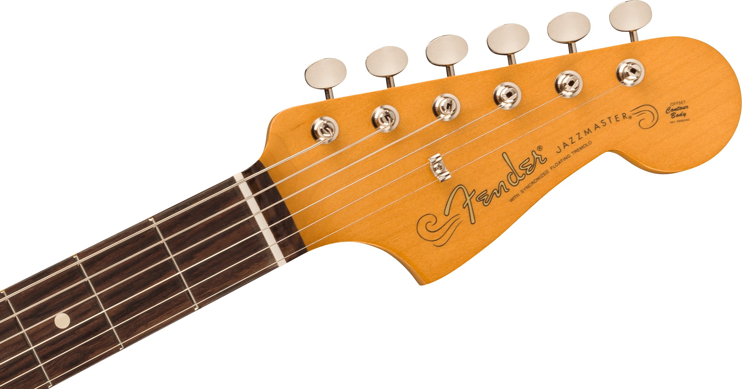 Fender Vintera II '50s Jazzmaster Electric Guitar in Sonic Blue - 0149110372-Fender-Vintera-II-'50s-Jazzmaster-in-Sonic-Blue-Headstock.jpg