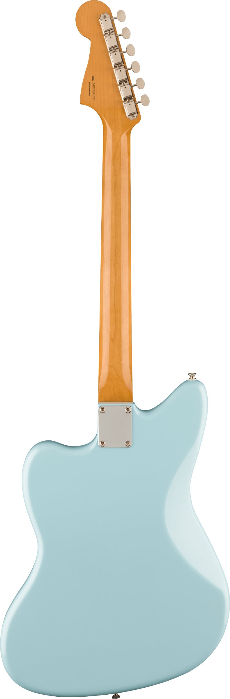 Fender Vintera II '50s Jazzmaster Electric Guitar in Sonic Blue - 0149110372-Fender-Vintera-II-'50s-Jazzmaster-in-Sonic-Blue-Back.jpg