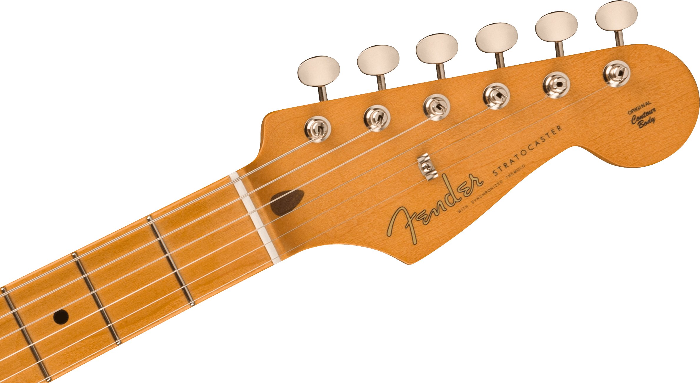Fender Vintera II '50s Stratocaster Electric Guitar in Ocean Turquoise - 0149012308-Fender-Vintera-II-'50s-Stratocaster-in-Ocean-Turqoise-Headstock.jpg