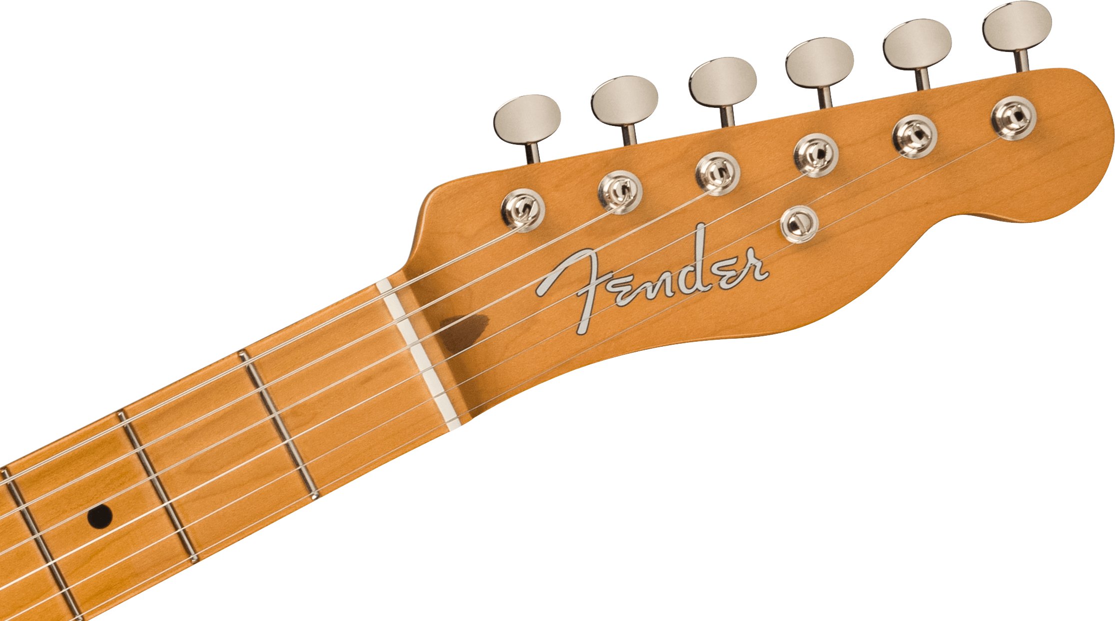 Fender Vintera II '50s Nocaster Electric Guitar in Blonde with Blackguard - 0149042368-Fender-Vintera-II-'50s-Nocaster-in-Blackguard-Blonde-Headstock.jpg