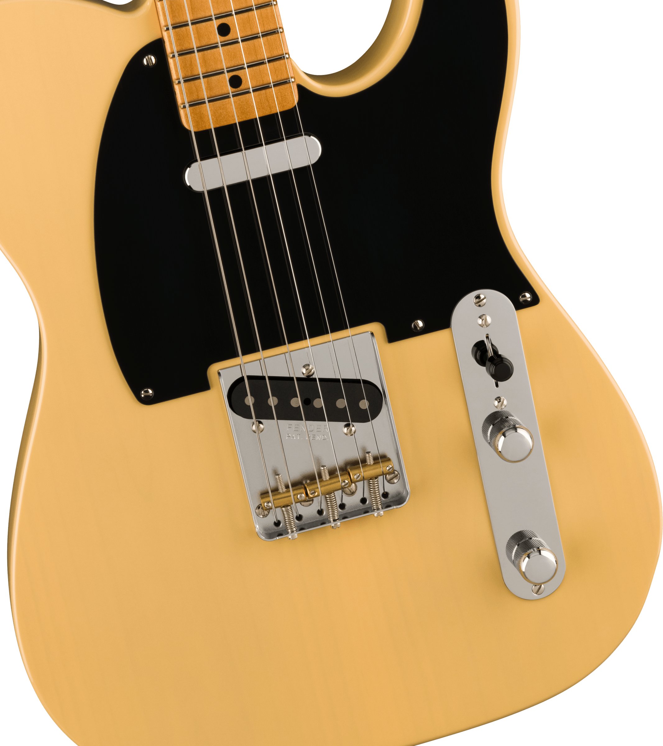 Fender Vintera II '50s Nocaster Electric Guitar in Blonde with Blackguard - 0149042368-Fender-Vintera-II-'50s-Nocaster-in-Blackguard-Blonde-Pickups.jpg