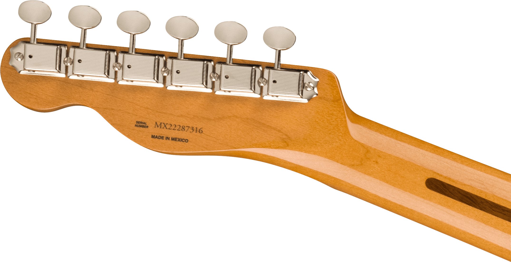 Fender Vintera II '50s Nocaster Electric Guitar in Blonde with Blackguard - 0149042368-Fender-Vintera-II-'50s-Nocaster-in-Blackguard-Blonde-Tuners.jpg