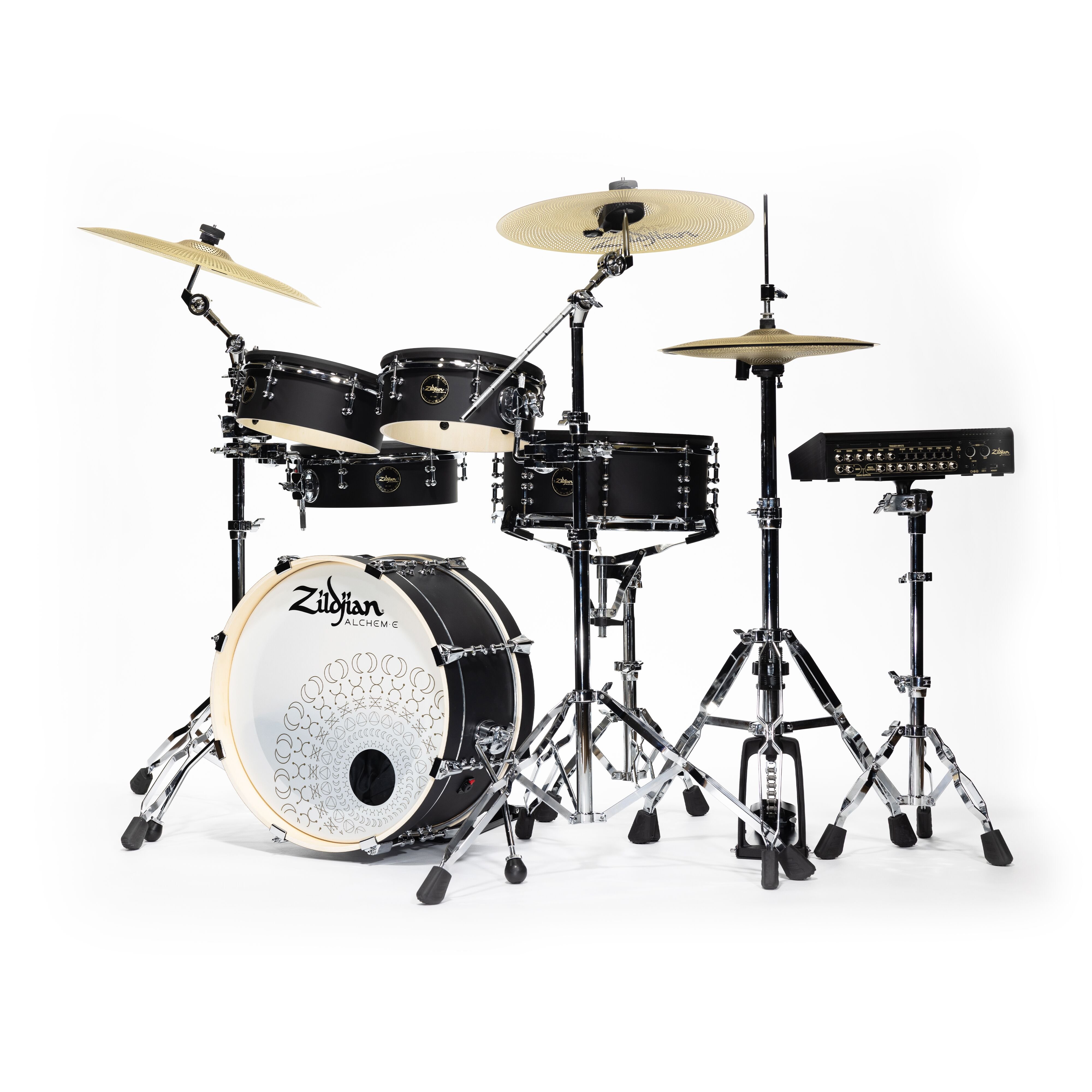 Zildjian Alchem-E Bronze Series EX Electronic Drum Kit - JPG-ALCHEM-E_Bronze_Front_Side.jpg