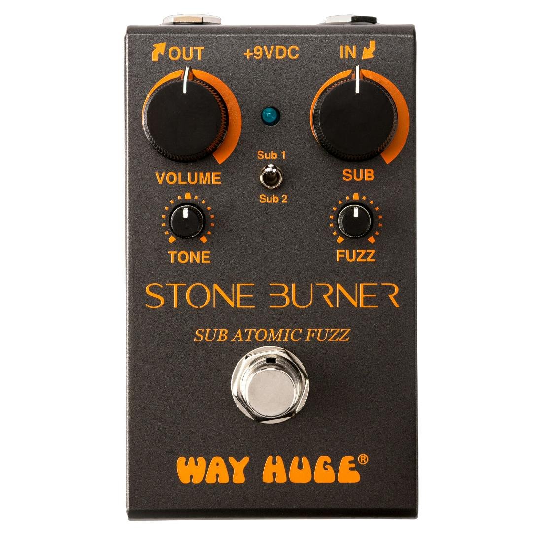 Way Huge WM81 Smalls Stone Burner Sub Atomic Fuzz Pedal - WAY-EFX-WM81-Way-Huge-Stone-Burner-Fuzz-Pedal.jpg