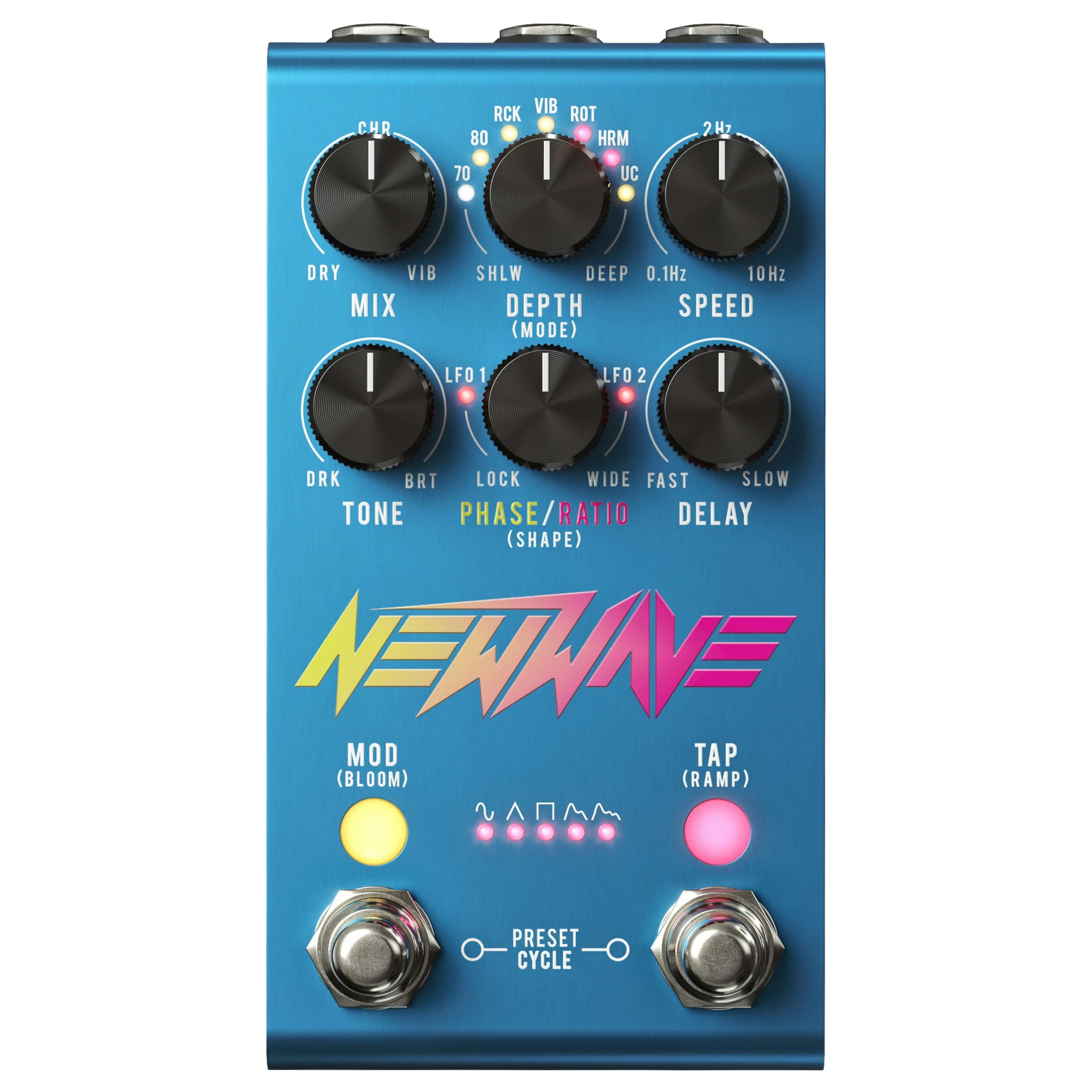 Jackson Audio New Wave Stereo Analogue Chorus & Vibrato Pedal - NEWWAVE-Jackson-Audio-New-Wave-Chorus-Vibrato-Pedal.jpg