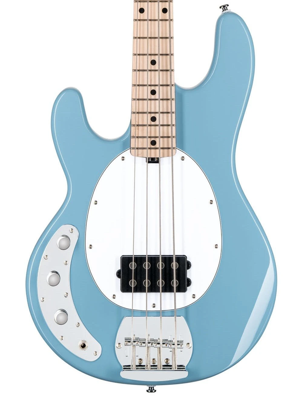 Sterling by Music Man Sub Stingray Ray4 Left Handed Bass Guitar in Chopper Blue - RAY4LHCHBM1-ST-RAY4-LH-CHB-FRONT-BODY.jpg