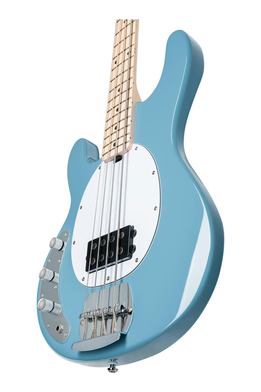 Sterling by Music Man Sub Stingray Ray4 Left Handed Bass Guitar in Chopper Blue - RAY4LHCHBM1-ST-RAY4-LH-CHB-M1-RIGHT-LOWER-BOUT.jpg